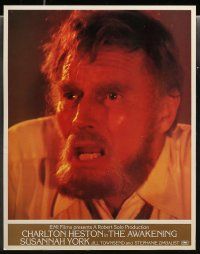 6z003 AWAKENING 16 English LCs '80 Charlton Heston, Egypt, the evil one must not live again!