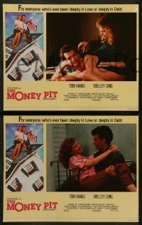 6z339 MONEY PIT 8 English LCs '86 Steven Spielberg, Tom Hanks & Shelley Long are in love & debt!