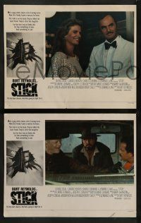 6z432 STICK 8 English LCs '85 Burt Reynolds, George Segal, Candice Bergen, Elmore Lenoard