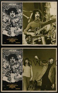 6z026 200 MOTELS 8 LCs '71 wild rock 'n' roll border artwork of Frank Zappa, Mothers of Invention!