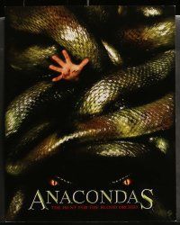 6z041 ANACONDAS: HUNT FOR THE BLOOD ORCHID 8 LCs '04 Johnny Messner, Strickland, cool snake images!