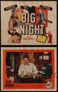6z065 BIG NIGHT 8 LCs '51 Howland Chamberlain separates John Drew Barrymore & Preston Foster!