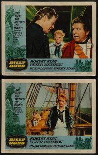 6z067 BILLY BUDD 8 LCs '62 Terence Stamp, Robert Ryan, mutiny & high seas adventure!