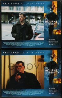 6z080 BOURNE IDENTITY 8 LCs '02 Matt Damon as the perfect weapon, Franka Potente, Chris Cooper!