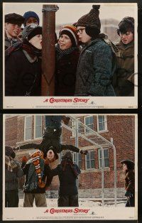 6z771 CHRISTMAS STORY 4 LCs '83 wonderful images from the best classic Christmas movie ever!