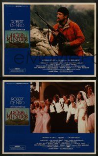 6z776 DEER HUNTER 4 LCs '78 Michael Cimino, Robert De Niro, Walken, top cast, Mantel border art!