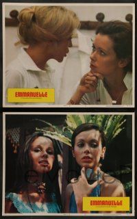 6z189 EMMANUELLE 8 LCs '75 great images of sexy Sylvia Kristel, X was never like this!