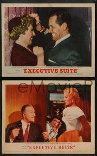6z854 EXECUTIVE SUITE 3 LCs '54 William Holden, Barbara Stanwyck, Fredric March, Winters!