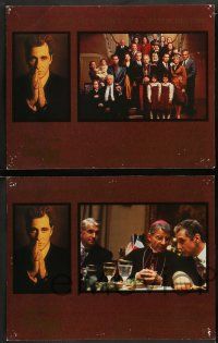 6z245 GODFATHER PART III 8 LCs '90 Al Pacino, Andy Garcia, Francis Ford Coppola crime sequel!