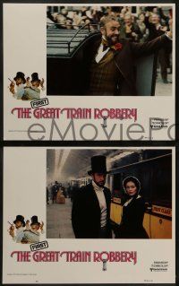 6z007 GREAT TRAIN ROBBERY 12 int'l LCs '79 Sean Connery, Sutherland & sexy Lesley-Anne Down!