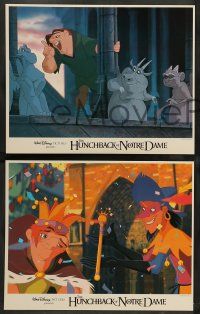 6z859 HUNCHBACK OF NOTRE DAME 3 LCs '96 Walt Disney cartoon from Victor Hugo's novel!
