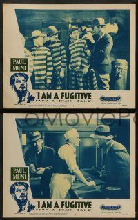 6z787 I AM A FUGITIVE FROM A CHAIN GANG 4 LCs R56 Paul Muni, who awoke America's conscience!