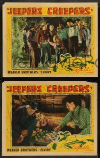6z862 JEEPERS CREEPERS 3 LCs '39 young Roy Rogers, Weaver Brothers & Elviry!
