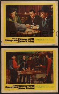 6z676 JOHNNY CONCHO 6 LCs '56 cowboy Frank Sinatra, Keenan Wynn, William Conrad!
