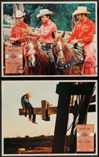 6z790 J.W. COOP 4 LCs '72 great images of rodeo cowboy Cliff Robertson!
