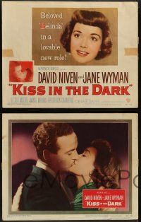 6z300 KISS IN THE DARK 8 LCs '49 Jane Wyman, David Niven, Wayne Morris, Victor Moore!
