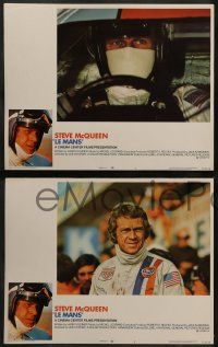 6z308 LE MANS 8 LCs '71 different images of race car driver Steve McQueen!