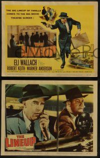 6z314 LINEUP 8 LCs '58 Don Siegel classic, Warner Anderson & Emile Meyer tracking drug smugglers!