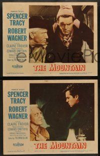 6z340 MOUNTAIN 8 LCs '56 mountain climbing thriller w/ Spencer Tracy, Robert Wagner, Claire Trevor!
