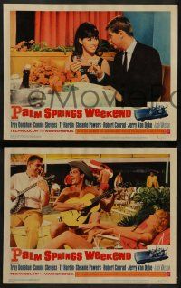 6z810 PALM SPRINGS WEEKEND 4 LCs '63 Troy Donahue, Connie Stevens, teen swingers in California!