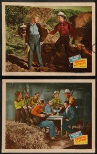6z689 RAINBOW OVER TEXAS 6 LCs '46 Roy Rogers, Gabby Hayes, Dale Evans, Sons of the Pioneers!