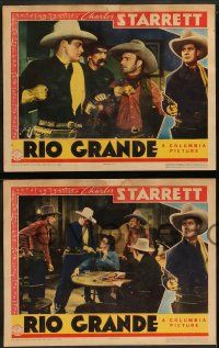 6z733 RIO GRANDE 5 LCs '38 Charles Starrett & Ann Doran in singing western action!