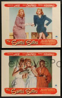 6z629 SAINTED SISTERS 7 LCs '48 sexy Veronica Lake & Joan Caulfield, Barry Fitzgerald!