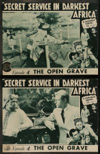 6z891 SECRET SERVICE IN DARKEST AFRICA 3 chapter 4 LCs '43 Republic serial, The Open Grave!