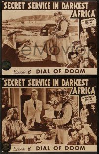 6z892 SECRET SERVICE IN DARKEST AFRICA 3 chapter 6 LCs '43 Republic serial, Cameron, Dial of Doom!