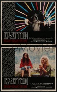 6z631 SONG REMAINS THE SAME 7 LCs '76 Led Zeppelin documentary, Robert Plant, wild images!
