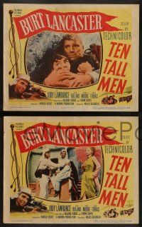 6z469 TEN TALL MEN 8 LCs '51 French Foreign Legionnaire Burt Lancaster with Jody Lawrence!