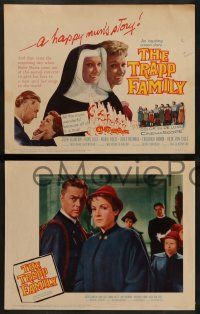 6z506 TRAPP FAMILY 8 LCs '60 the real life inspiring Sound of Music story!