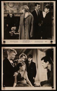 7a968 CHILDREN'S HOUR 2 8x10 stills '62 Audrey Hepburn, James Garner & Shirley MacLaine!