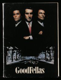 7a468 GOODFELLAS presskit '90 Robert De Niro, Joe Pesci, Ray Liotta, mob classic!