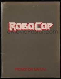 7a488 ROBOCOP presskit '87 Paul Verhoeven classic sci-fi, Peter Weller