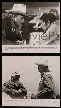 7a885 COWBOYS 5 8.25x9.25 stills '72 big John Wayne, great western images!