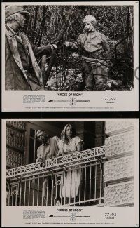 7a913 CROSS OF IRON 4 8x10 stills '77 Sam Peckinpah, cool images of James Coburn, Senta Berger!