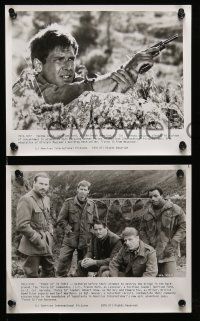 7a725 FORCE 10 FROM NAVARONE 11 8x10 stills '78 Robert Shaw & Harrison Ford in WWII action!