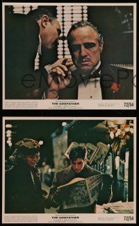 7a568 GODFATHER 3 8x10 mini LCs '72 Marlon Brando, Duvall, Francis Ford Coppola crime classic!