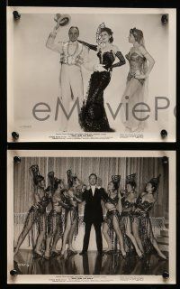 7a626 HERE COME THE GIRLS 19 8x10 stills '53 Bob Hope, Rosemary Clooney & beautiful showgirls!