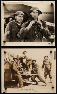 7a709 IMMORTAL SERGEANT 12 8x10 stills '43 soldier Henry Fonda in WWII action!