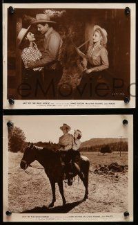 7a710 LAST OF THE WILD HORSES 12 8x10 stills '48 James Ellison, Mary Beth Hughes, Jane Frazee!
