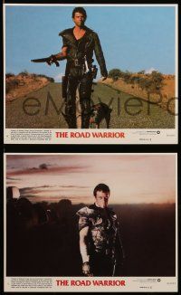 7a520 MAD MAX 2: THE ROAD WARRIOR 8 8x10 mini LCs '82 George Miller, Mel Gibson returns as Mad Max!