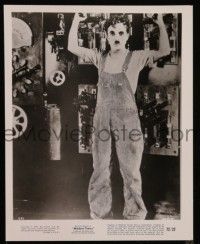 7a987 MODERN TIMES 2 8x10 stills R72 great images of Charlie Chaplin with gears in background!