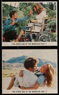 7a565 OTHER SIDE OF THE MOUNTAIN PART 2 4 8x10 mini LCs '78 Timothy Bottoms & Marilyn Hassett!