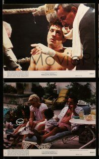 7a527 RAGING BULL 8 8x10 mini LCs '80 boxer Robert De Niro, Joe Pesci, Martin Scorsese classic!