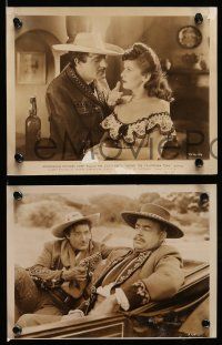 7a715 RIDING THE CALIFORNIA TRAIL 12 8x10 stills '47 images of Gilbert Roland as The Cisco Kid!