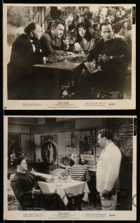 7a842 SEVEN THIEVES 7 8x10 stills '59 Edward G. Robinson, Steiger, Joan Collins, roulette gambling!