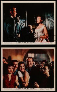 7a500 SPANISH AFFAIR 12 color 8x10 stills '57 Richard Kiley, Carmen Sevilla, Don Siegel!