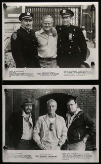 7a119 FORT APACHE THE BRONX presskit w/ 13 stills '81 Paul Newman, Edward Asner, Wahl, New York!
